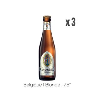 BIERE Pack Bières Corsendonk Agnus - 3x33cl - 7,5%