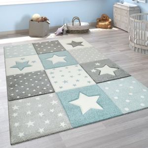 Tapis Moderne Chambre Enfant Pastel Etoile Achat Vente Pas Cher