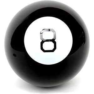 Boule magique noire 8, jouet sphérique, accessoire de jeu de fête Portable,  amusant, cadeau pour enfants - AliExpress
