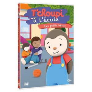 DVD DESSIN ANIMÉ Universal T`choupi à l`école - Les petits héros - 