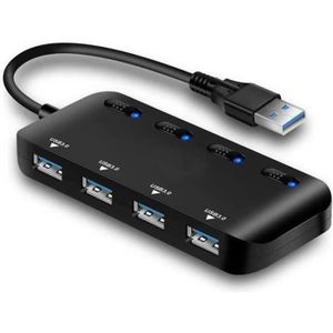 HUB ZB10128-NetBoat Hub USB 3.0 Multiprise, Multi 4 Po
