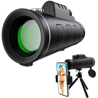 Monoculaire 40x60 – Zoom Puissant – HD – Pour Chasse Et Observation – Neuf