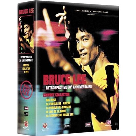 DVD Coffret Bruce Lee : big boss ; la fureur de...