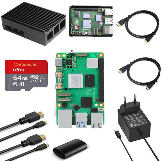 Raspberry Pi 4 Raspberry Pi Zero 2 W GeeekPi Raspberry Pi 5 8GB Starter ...