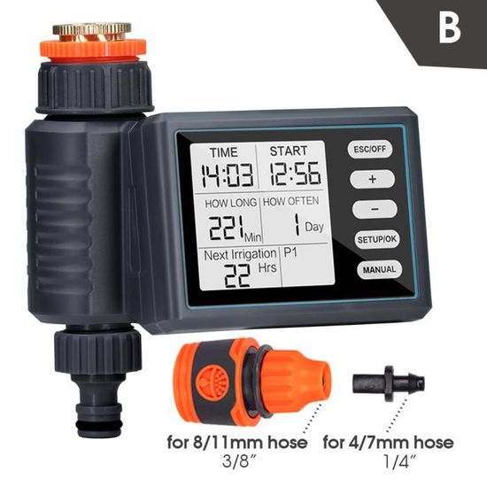 Programmateur Arrosage,Minuterie Mécanique D'irrigation De Jardin De 2
