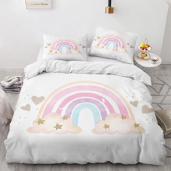 Fond de fantaisie arc-en-ciel Ciel multicolore lumineux avec des
