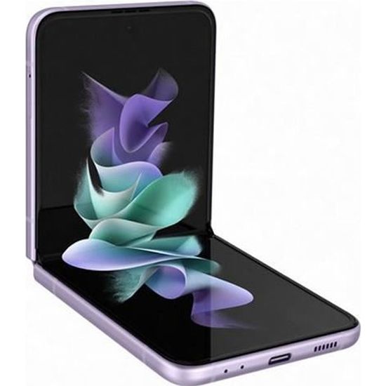 Samsung Galaxy Z Flip3 5G SM-F711B. Taille de l'écran: 17 cm (6.7"), Résolution de l'écran: 2640 x 1080 pixels, Type d'écran: