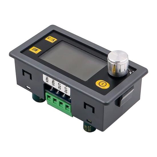 Module Convertisseur DC-DC Boost Réglable 35W 3A Avec Dissipateur - Neuf, Origine Chine