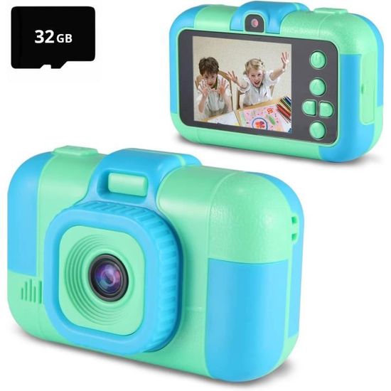 Appareil Photo Numérique 4K 64MP Digital: Appareil Photo Enfant Noire pour Vlog - Zoom Numérique 16x Écran