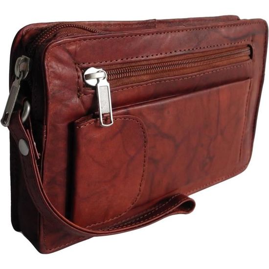 Sac À Main Bag Street En Cuir – Sac À Main Pour Homme – Sac À Main