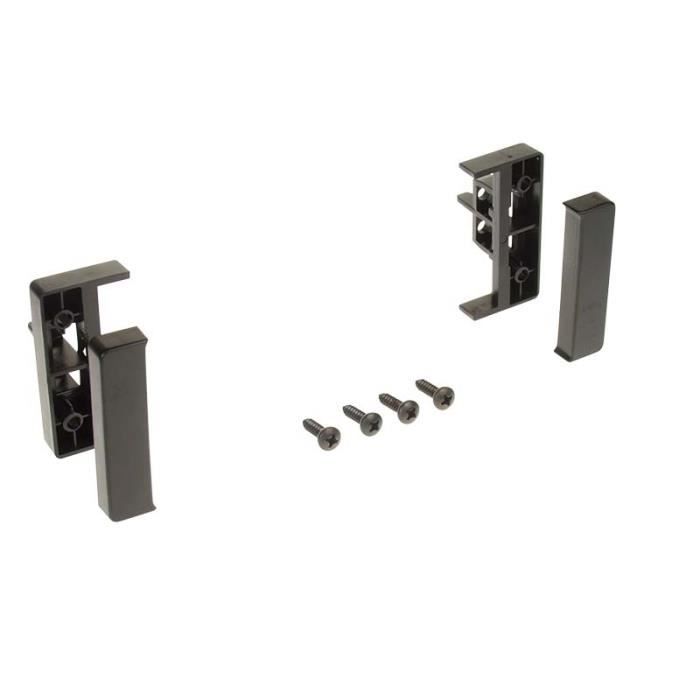 Adaptateur de façade 1-DIN Audi A2 / A3 / A4 / A6 noir