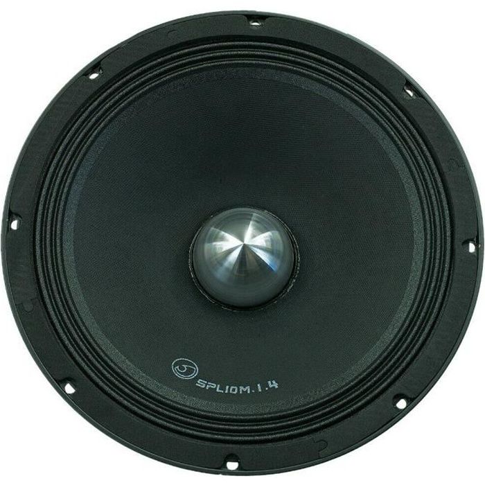 1 BASS FACE SPL10M.1.4S woofer mid bass 25,00 cm 10- 250 mm 400 watt rms 800 watt max 4 ohms haut-parleur de voiture spl, 1 pièce