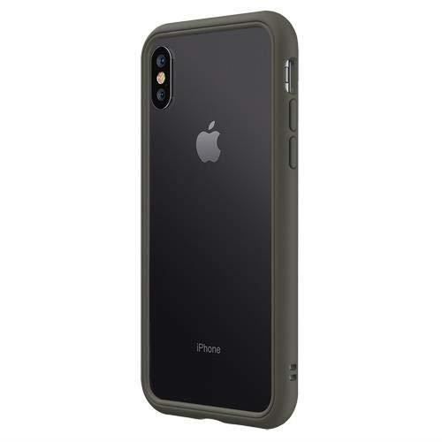 Coque bumper Rhinoshield CrashGuard NX graphite for iPhone X XS