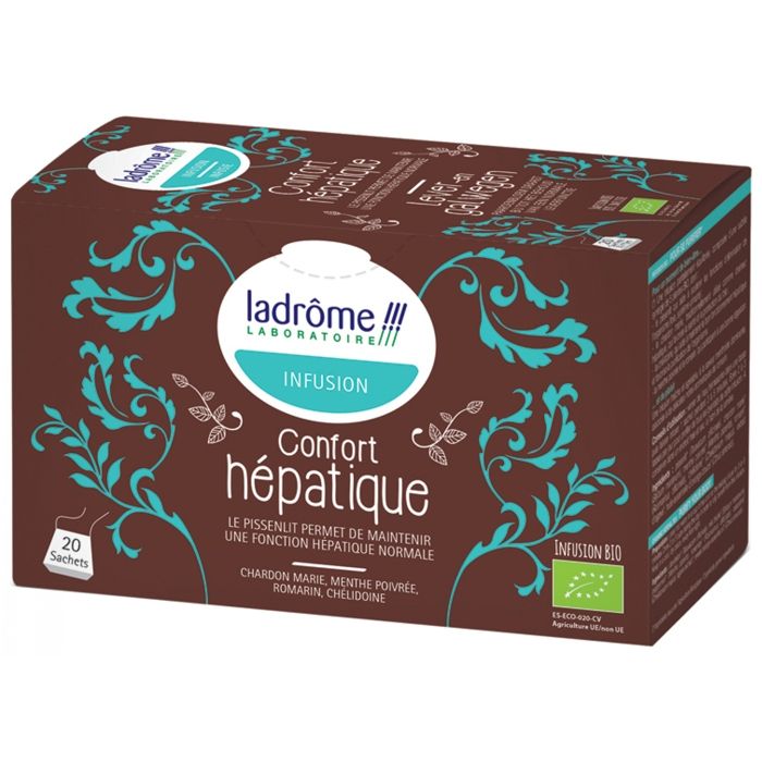 Ladrôme Infusion Confort Hépatique Bio 20 sachets