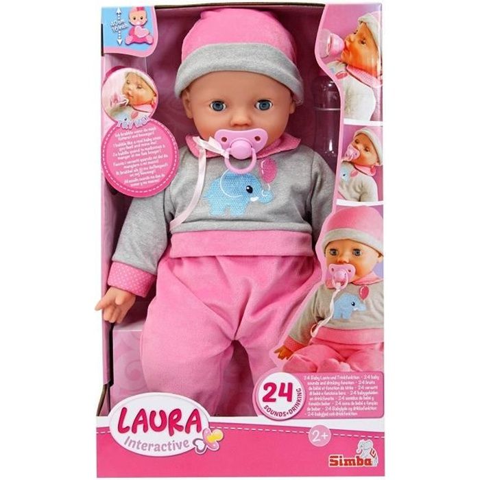 Simba Toys 105140066 Laura poupée interactive