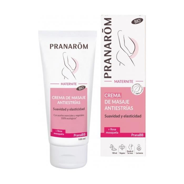 Pranarom+Crème anti-vergetures PranaBB Maternité 100 ml de crème