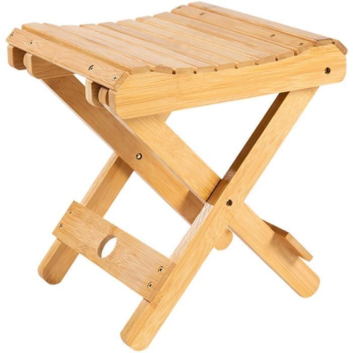 Tabouret de douche pliable en bois entièrement assemblé pour salle de bain ou de bain41