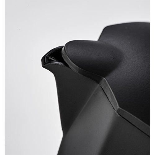 Barazzoni 830005006 - ELECTROMENAGER - CAFETIERE - la Cafetière Deluxe caffetiera, 6tasses, noir, 10x 16.60x 20.3cm