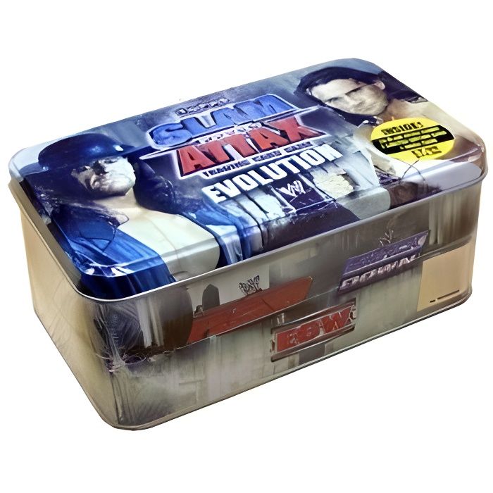 France Cartes - Boîte métal - WWE Slam Attax Ev…