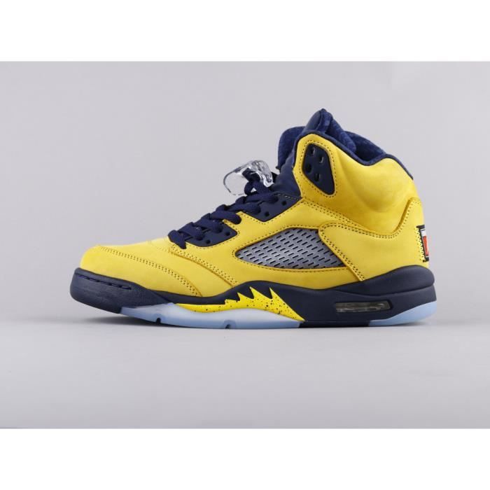 Basket AJ-Air Jordan 5 Classic Retro Casual Basketball Homme et Femme