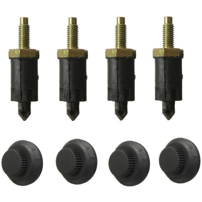 NEUFU 8Pcs Clips Fixation Vis Cache Moteur 2.0 HDI Pour Citroen Peugeot 306 307 406