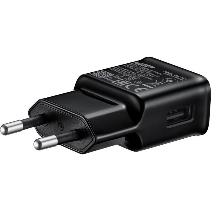 CS rapide 15W, Port USB-A Noir (sans câble)