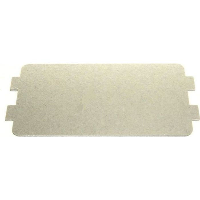 PLAQUE MICA POUR MICRO ONDE SHARP P002016 - plaque mica à découper 12cm X7cm * NN-E209WB, NN-E229B - BVMPièces