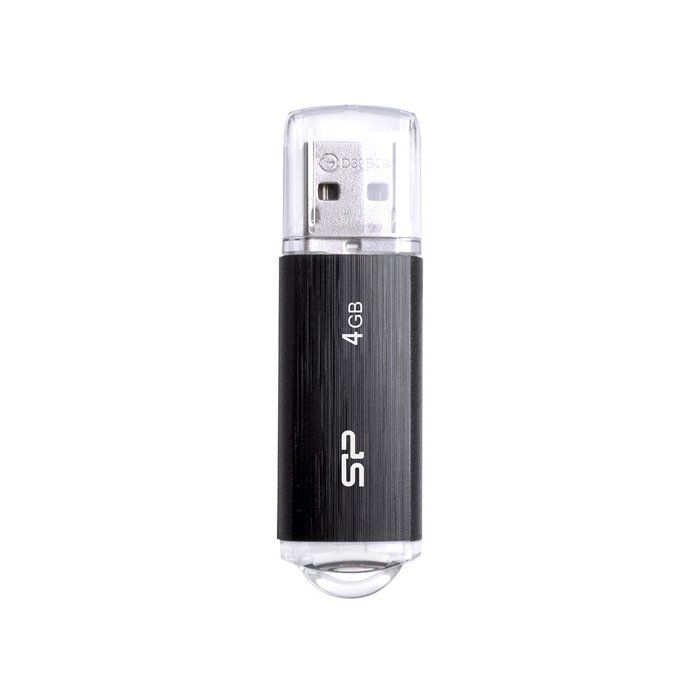 SILICON POWER Ultima U02 Clé USB 4 Go USB 2.0 noir