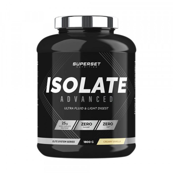 ZERO ISOLATE ADVANCED (1,8kg) | Whey Isolate | Vanille | Superset Nutrition