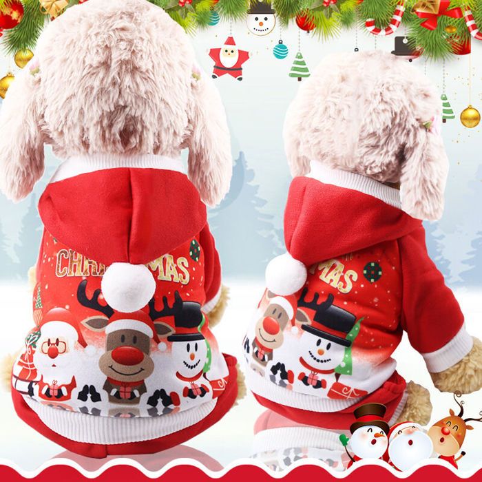 Meilleurs prix pour Manteau dhiver chaud pour chien et chat coton avec boutons taille L pour petits chiens