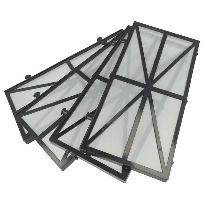 Filtres Remplacement Pour Robot Piscine Maytronics - Coussinets Filtrants 50 Microns - Compatible Dolphin S50, S100, Poolstyle Plus