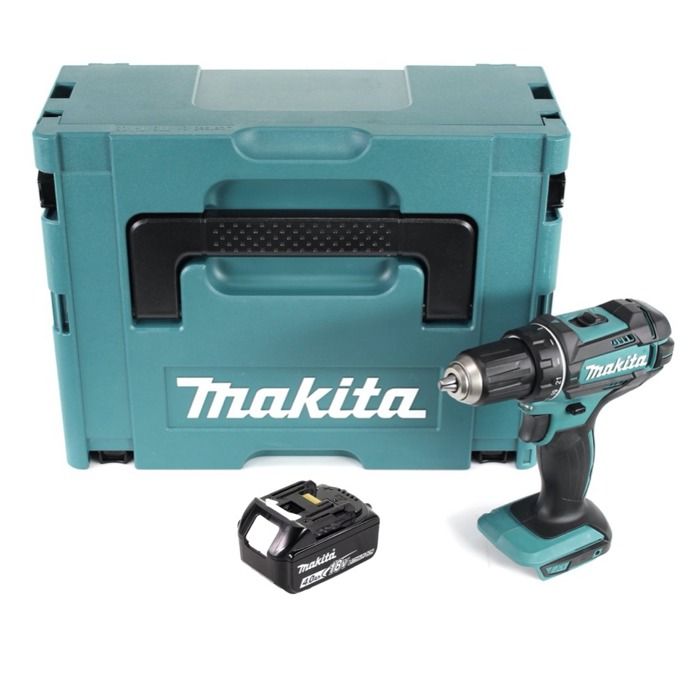 Makita DDF 482 M1J Perceuse visseuse sans fil 18 V 62 Nm + 1x batterie 4 0 Ah + Makpac sans chargeur - vue 2
