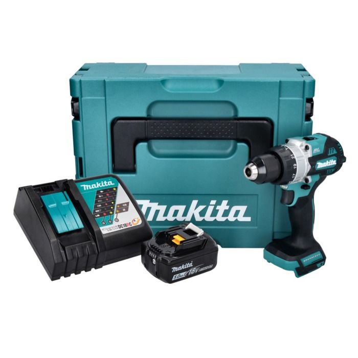 Perceuse visseuse à percussion sans fil Makita DHP 486 18V 130 Nm Brushless - vue 4