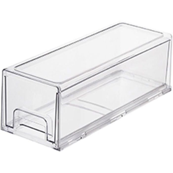 Bacs de rangement empilables pour réfrigérateur avec tiroir coulissant dimensions 335 x 125 x 11 cm pour cuisine et YYV
