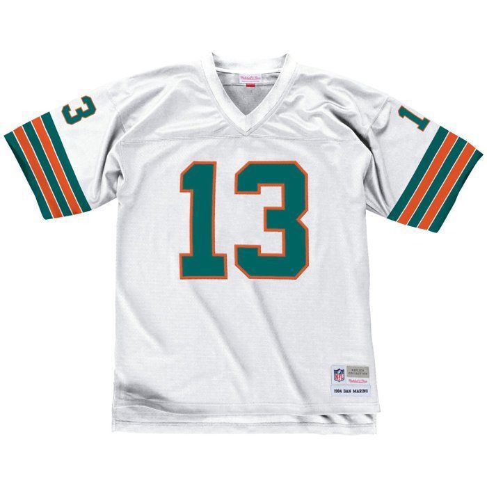 Maillot NFL - MITCHELL & NESS - Miami Dolphins - Dan Marino - 100% polyester - Manches courtes Maillot NFL - MITCHELL & NESS - Miami Dolphins - Dan Marino - 100% polyester - Manches courtes