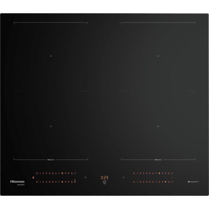 Plaque à induction encastrable HISENSE 4 zones à induction Vitrocéramique Commande tactile fluide