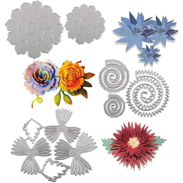 Dies De Découpe Et Gaufrage FLEUR - Neufs, Marque Craft, Origine Pays-Bas