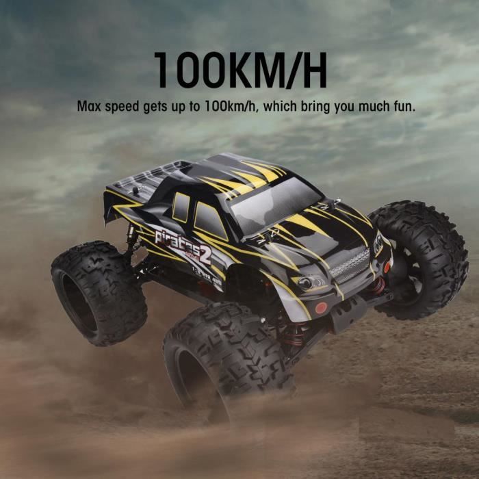 1 8 Chassis Et Carrosserie De 2 4ghz 4wd Camion Electrique Haute