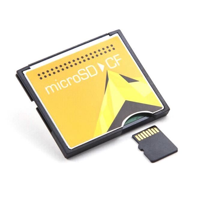 Convertisseur Micro SD TF simple pour flash compact CF ...