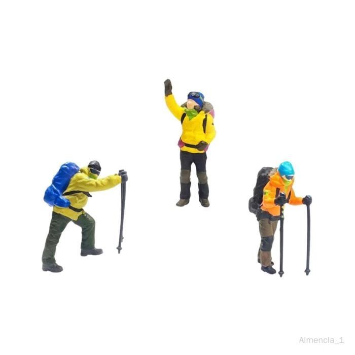 SPORTARC Lot De 200 Figurines Miniatures 1:87 – Personnages Pour Trains Et Scènes De Rue – Déco Modélisme