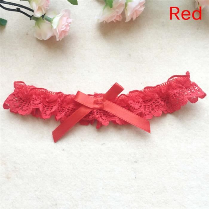 Porte-jarretelle - Ensemble de jarretelles de mariage en dentelle