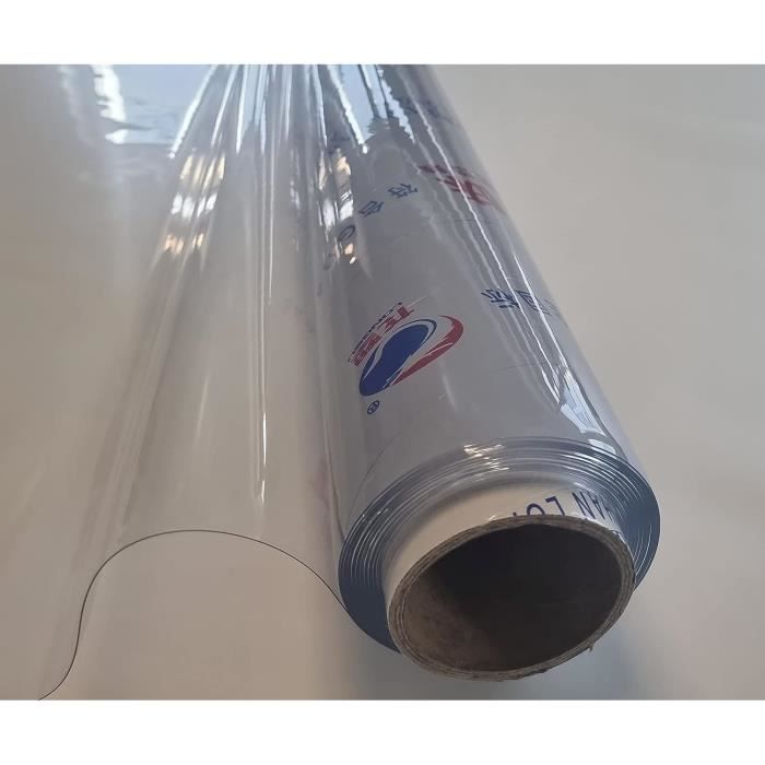 Bâche transparante en feuille de PVC 0,5mm