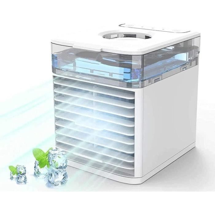 CIARRA Climatiseur mobile 3 en 1 Sans évacuation 3 Vitesses Télécommande Minuterie 24h pour Cuisine Chambre Bureau CDPAC59-W | Leroy Merlin