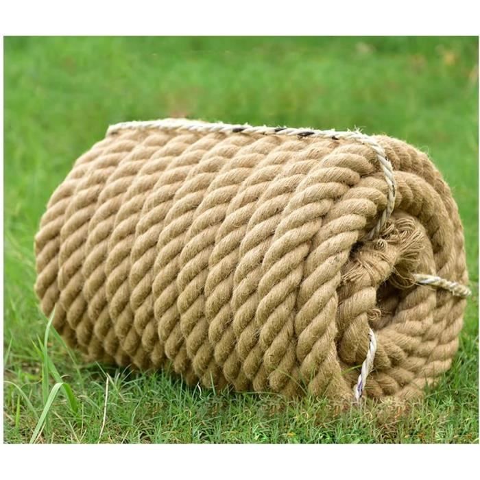 100% Naturel Chanvre Cordes – Luoov 6 Mm D'épaisseur Et