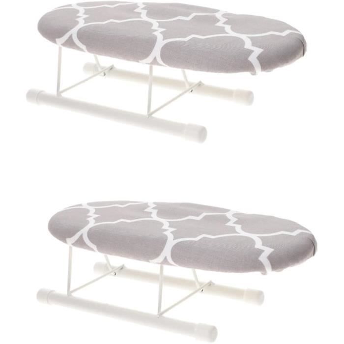 Planche à Repasser Portable Pliable Cabilock - Mini Table De Voyage Pour Manchettes Et Cols