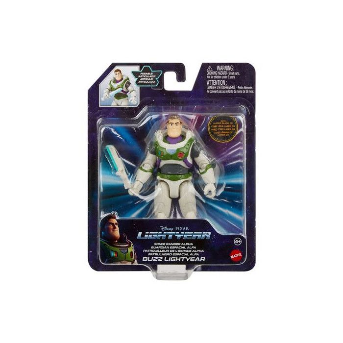 Figurine articul?�e Disney Pixar Buzz l'?�clair combinaison alpha 12 cm - Figurine de collection 