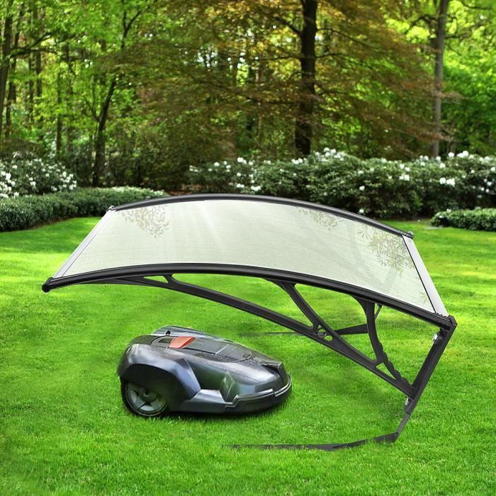 Robot- tondeuse Garage Abri Toit Protection contre le soleil Tondeuse Automower