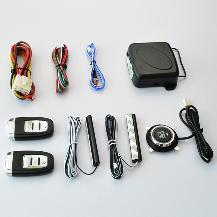 8pcs Voiture 4x4 Keyless Entry Moteur De Demarrage Du Bouton De