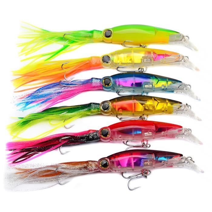 Leurres de pêche - SURENHAP - T-Tail Grub Worm Baits - 5 cm - 50 PCS