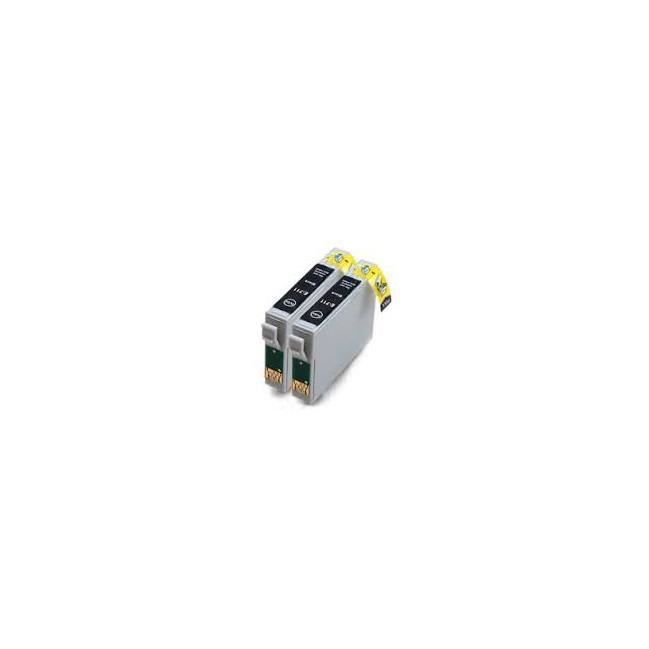 2 Cartouches Equivalent Epson T0711 Pour Imprimantes Epson Stylus Sx405 Wifi Edition Haute Qualite Et Capacite D Impression Cdiscount Informatique